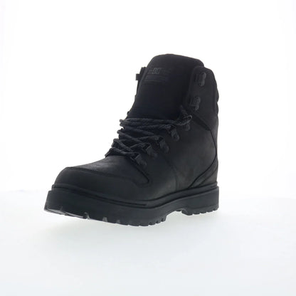 DC Peary TR ADYB700045-BB2 Mens Black Leather Skate Inspired Sneakers Shoes