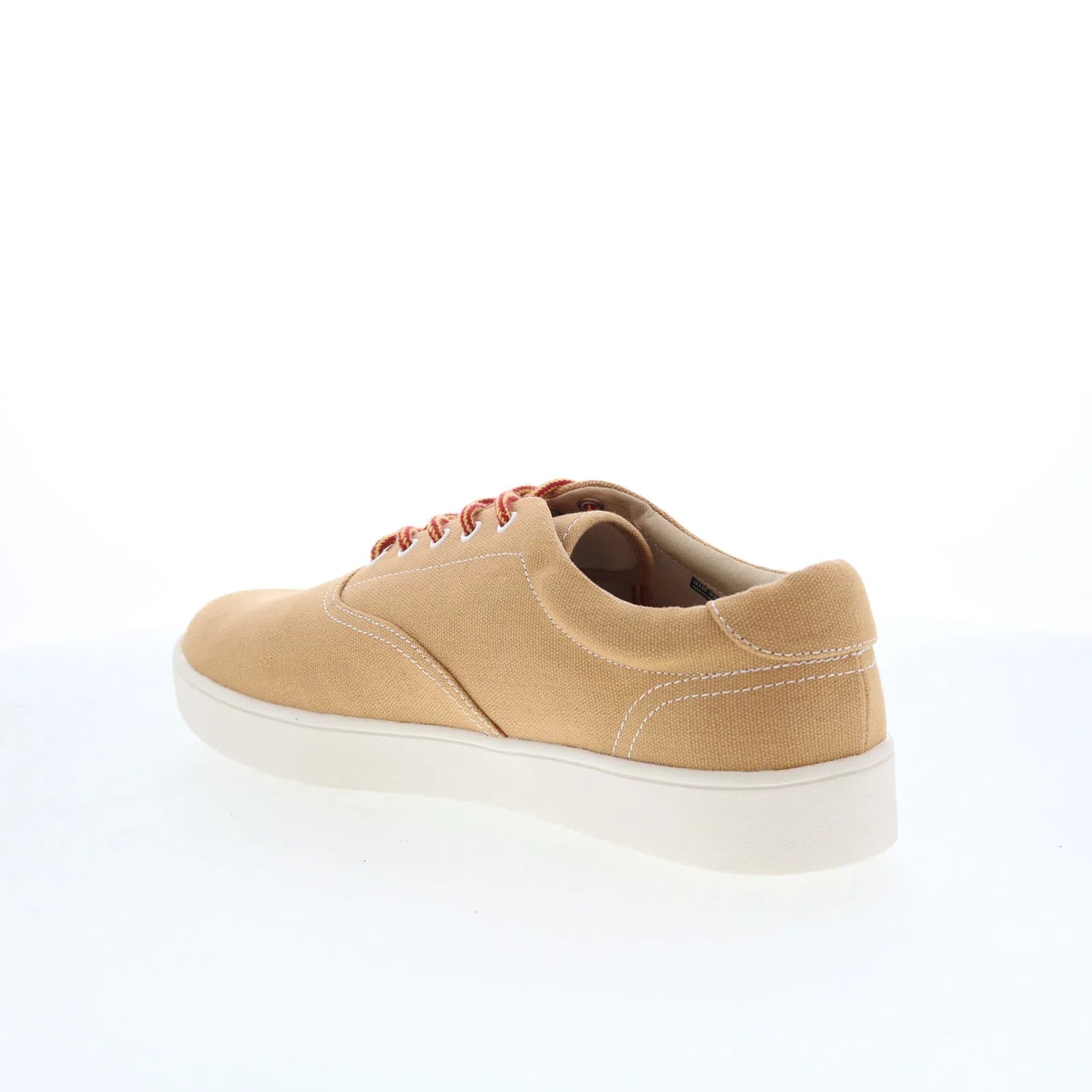 Spenco Pier SP2007WHE Mens Brown Wide Canvas Lifestyle Sneakers Shoes