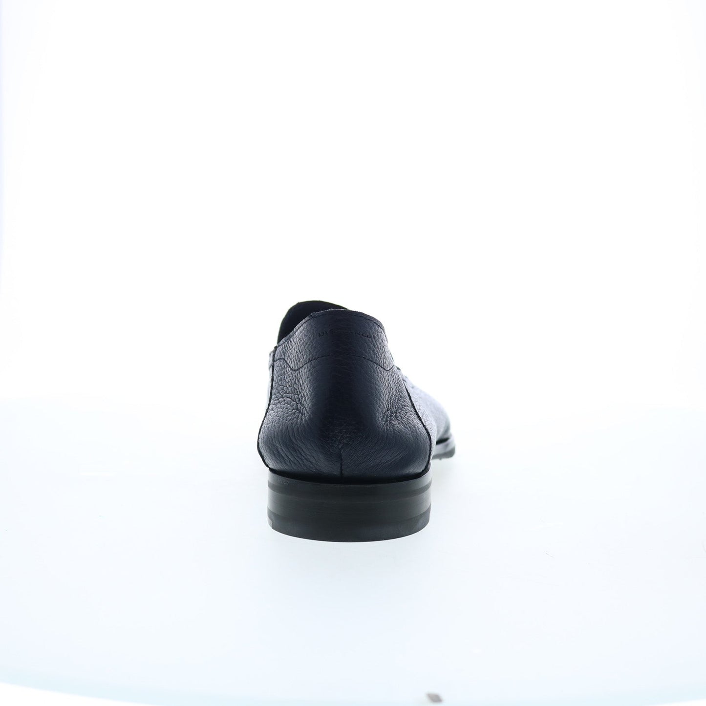 Di Bianco Positano Cervo Mens Black Leather Loafers & Slip Ons Casual Shoes