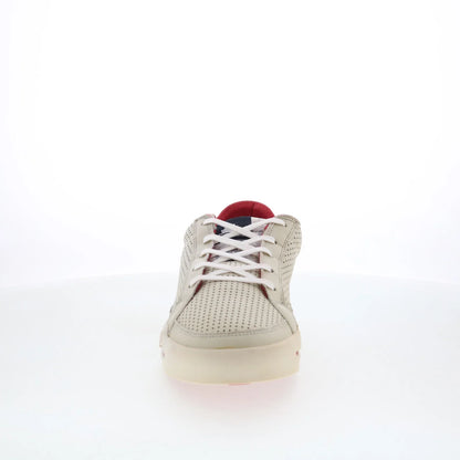 Pajar Queens 47067 Mens Beige Leather Lace Up Lifestyle Sneakers Shoes