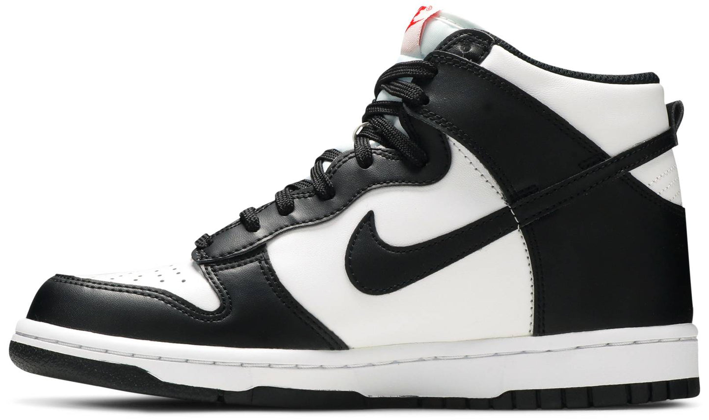 Nike Grade School Womens Dunk High Sneakers - 'Black White'