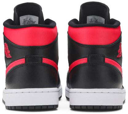 Nike Womens Air Jordan 1 Mid Sneakers - 'Siren Red'