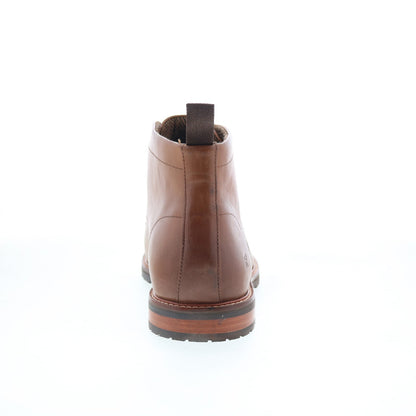 Rockport Caspe RMCASPE Mens Brown Wide Leather Lace Up Chukkas Boots