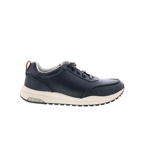 Rockport DMX Bowen Mens Black Wide Leather Lace Up Lifestyle Sneakers Shoes