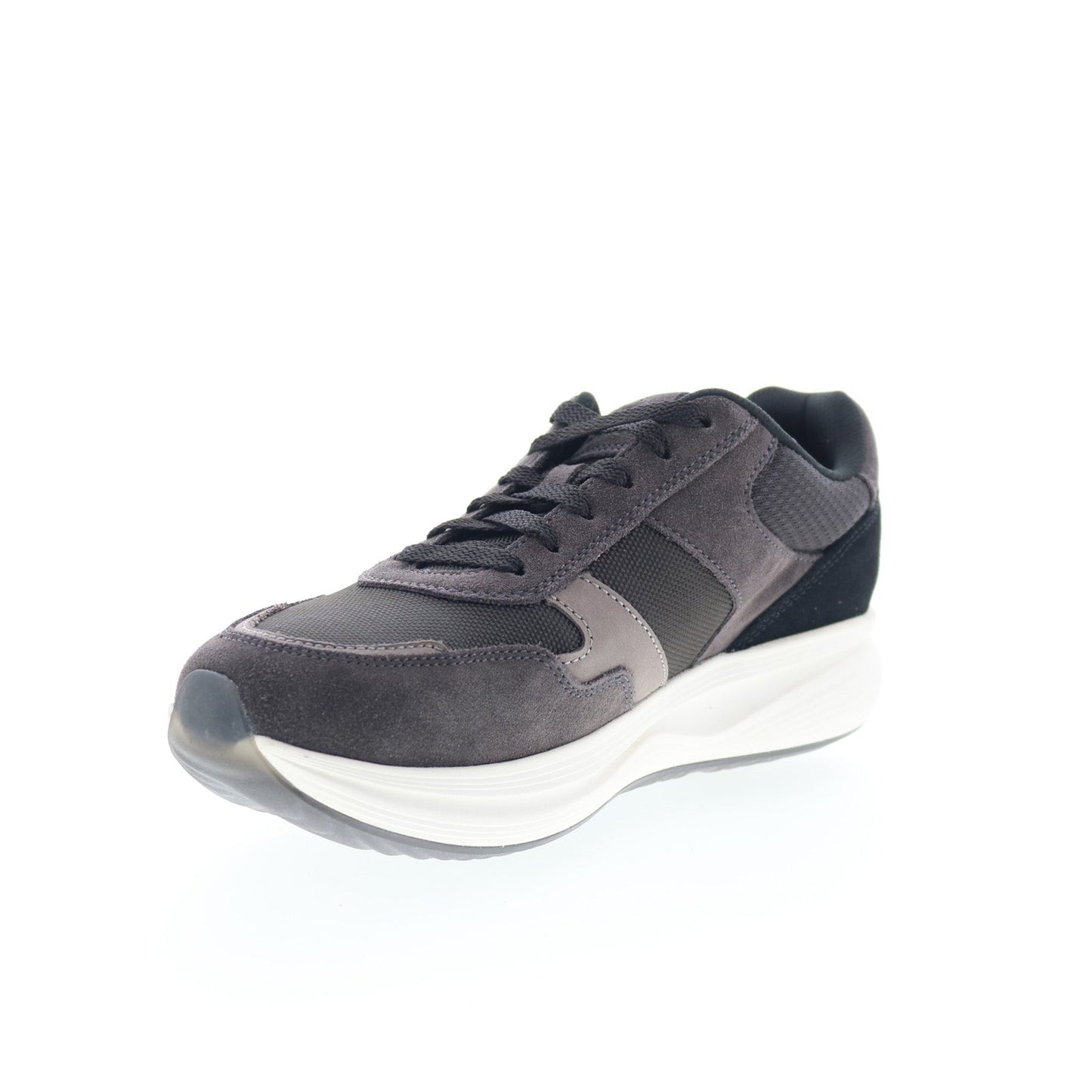 Rockport DMX Corvin RMDMXCORVIN Mens Gray Suede Lifestyle Sneakers Shoes