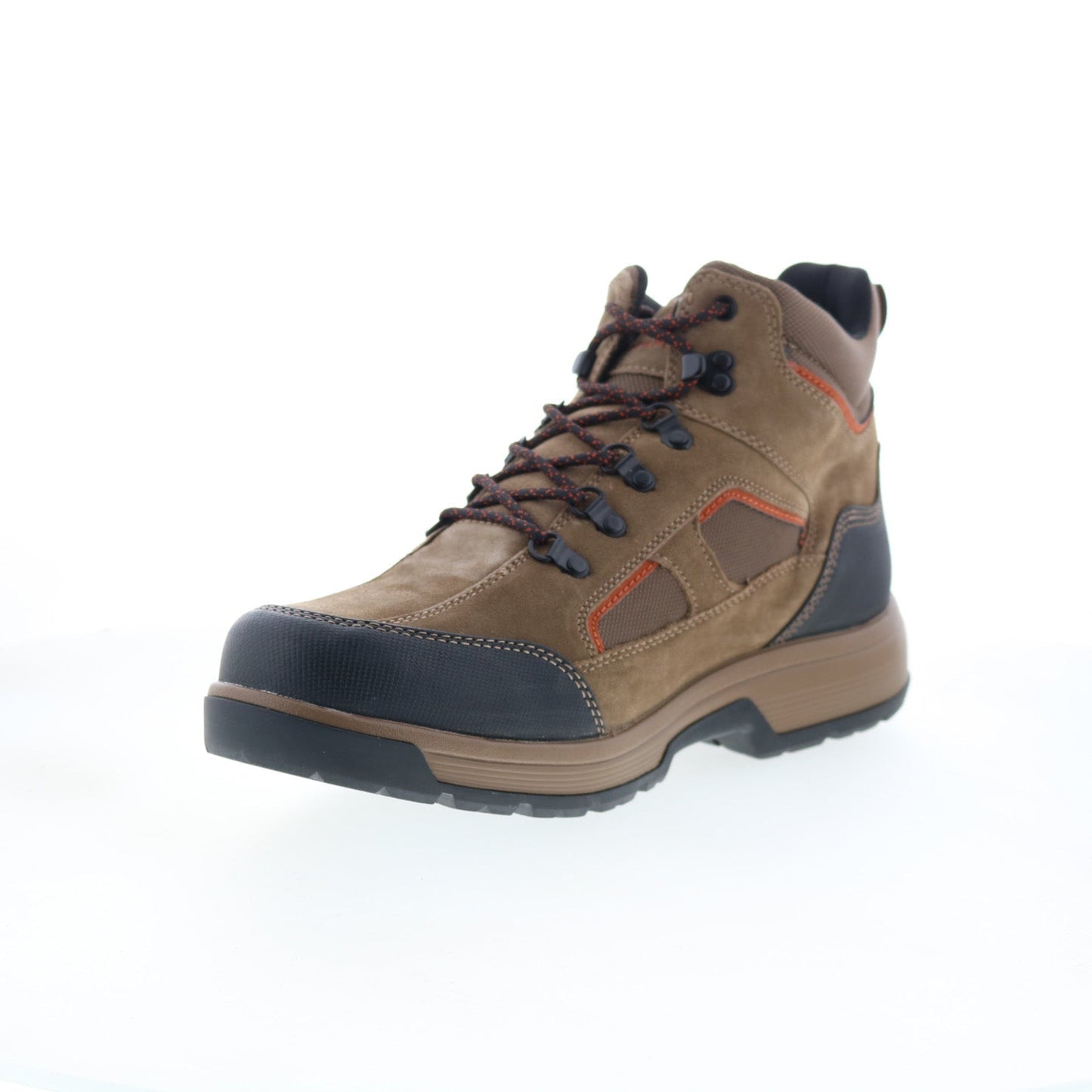 Rockport Evan Waterproof RMEVAN Mens Brown Suede Lace Up Casual Dress Boots