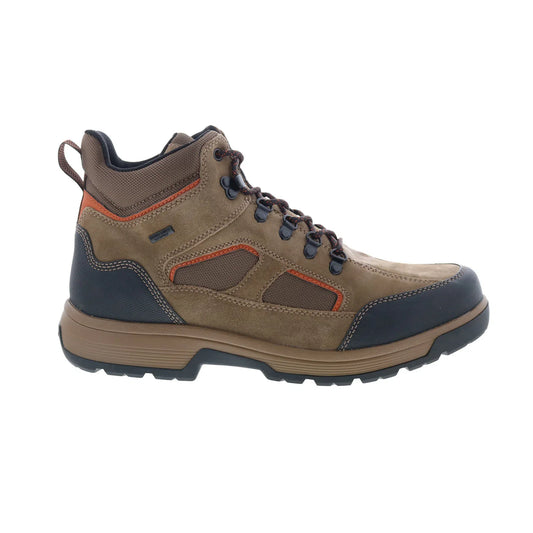 Rockport Evan Waterproof RMEVAN Mens Brown Suede Lace Up Casual Dress Boots