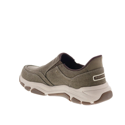 Rockport Reece 2 RMREECE2 Mens Brown Extra Wide Lifestyle Sneakers Shoes