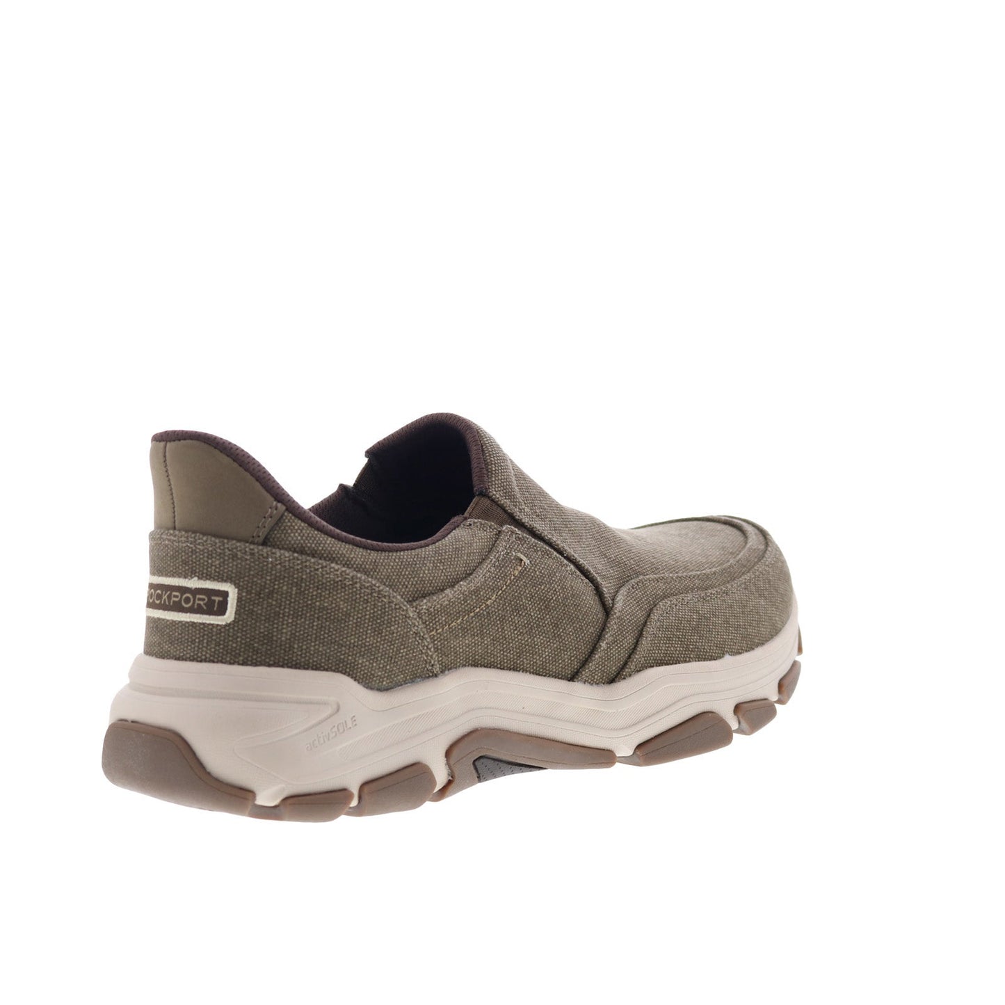 Rockport Reece 2 RMREECE2 Mens Brown Extra Wide Lifestyle Sneakers Shoes