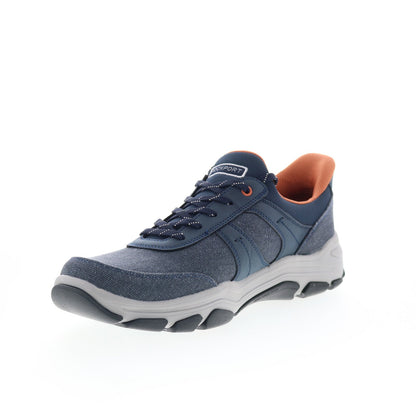 Rockport Rhett 2 RMRHETT2 Mens Blue Canvas Lifestyle Sneakers Shoes