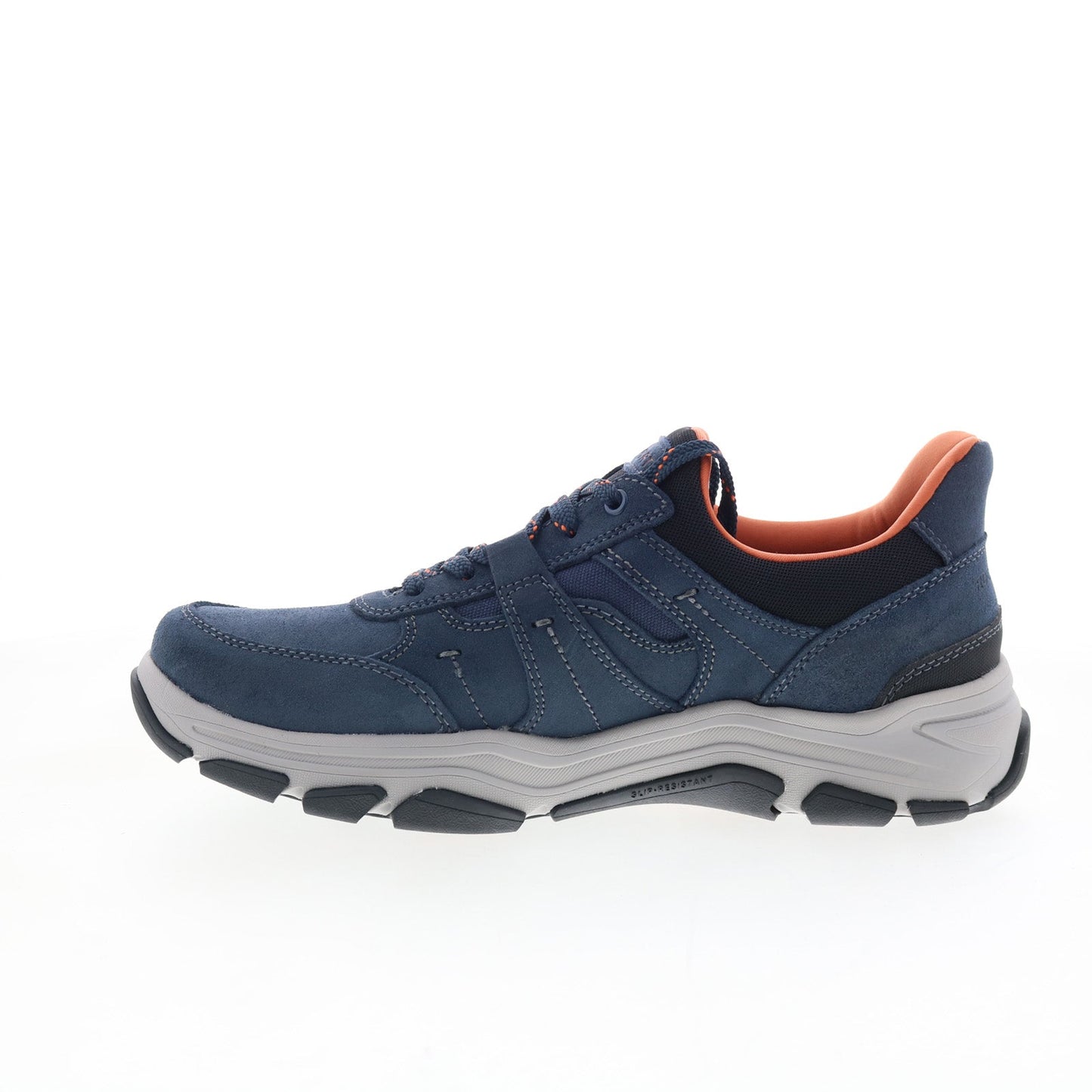 Rockport Rhett RMRHETT Mens Blue Wide Suede Lifestyle Sneakers Shoes