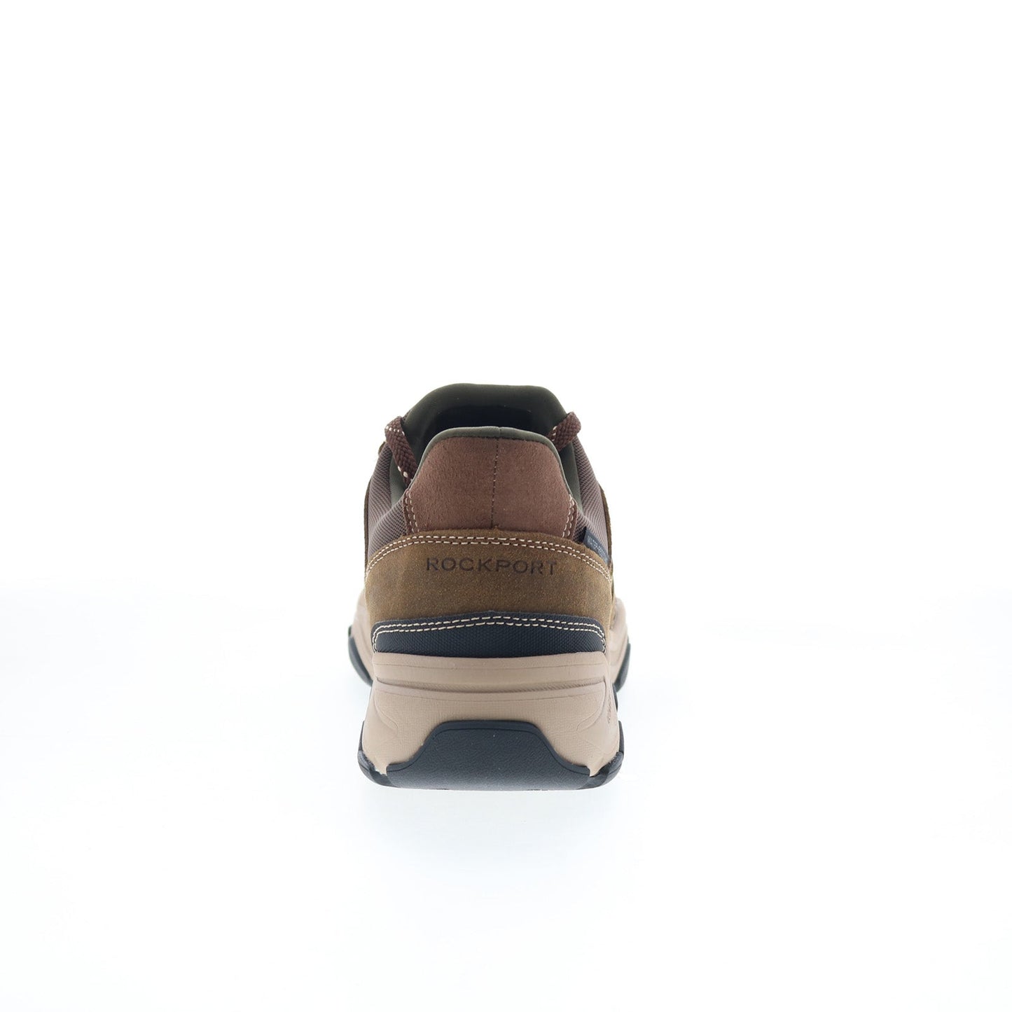 Rockport Rhett RMRHETT Mens Brown Wide Suede Lifestyle Sneakers Shoes