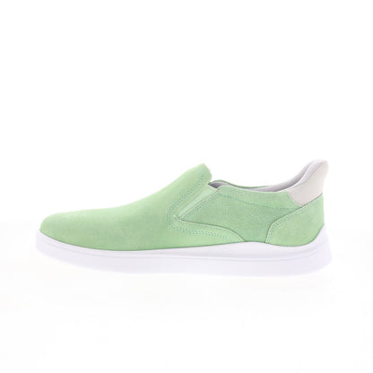 Rockport Tristens RMTRISTENS Mens Green Suede Lifestyle Sneakers Shoes