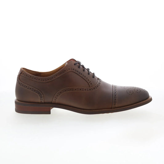 Florsheim Rucci CT Bal OX Mens Brown Oxfords & Lace Ups Cap Toe Shoes