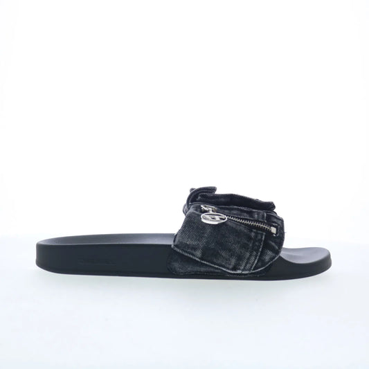 Diesel SA-Mayemi PK Y03201-P5574-H6681 Mens Black Slides Sandals Shoes