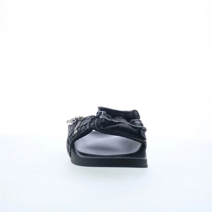 Diesel SA-Mayemi PK Y03201-P5574-H6681 Mens Black Slides Sandals Shoes