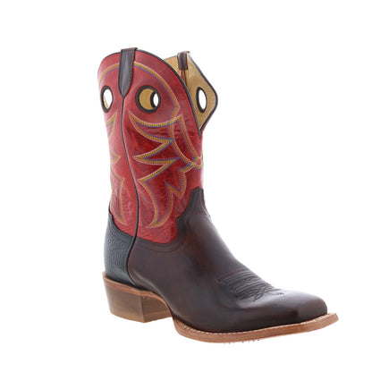 Tony Lama Ronan Cowhide SA2010 Mens Brown Leather Cowboy Western Boots