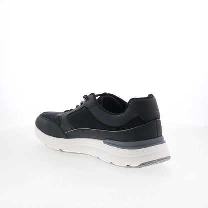 Rockport Seabrook Mens Black Wide Leather Lifestyle Sneakers Shoes