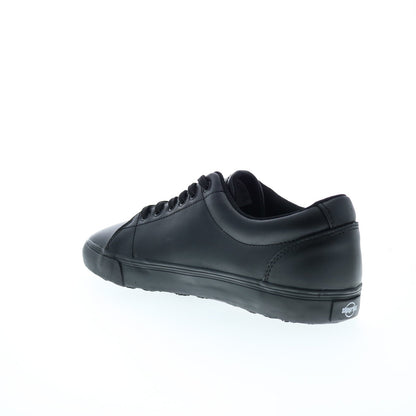 SlipGrips Slip Resistant Shoe Mens Black Wide Athletic Work & Safety Shoes
