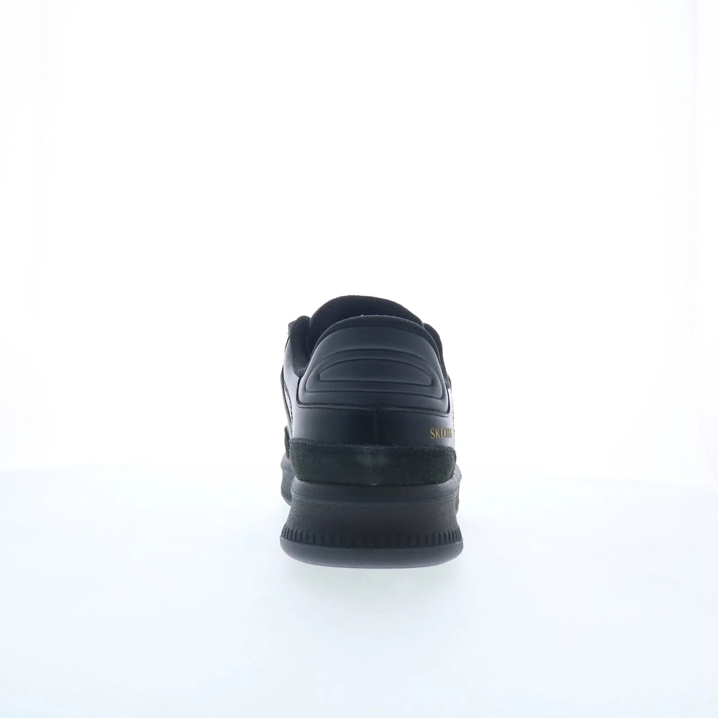 Skechers Slip-ins: Hotshot HI Mens Black Leather Lifestyle Sneakers Shoes