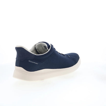Rockport Taggart RMTAGGART Mens Blue Wide Canvas Lifestyle Sneakers Shoes