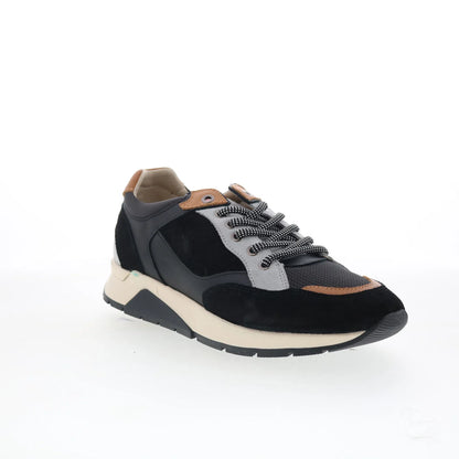 Pajar Telay PDPAS00558.01 Mens Black Suede Lace Up Lifestyle Sneakers Shoes