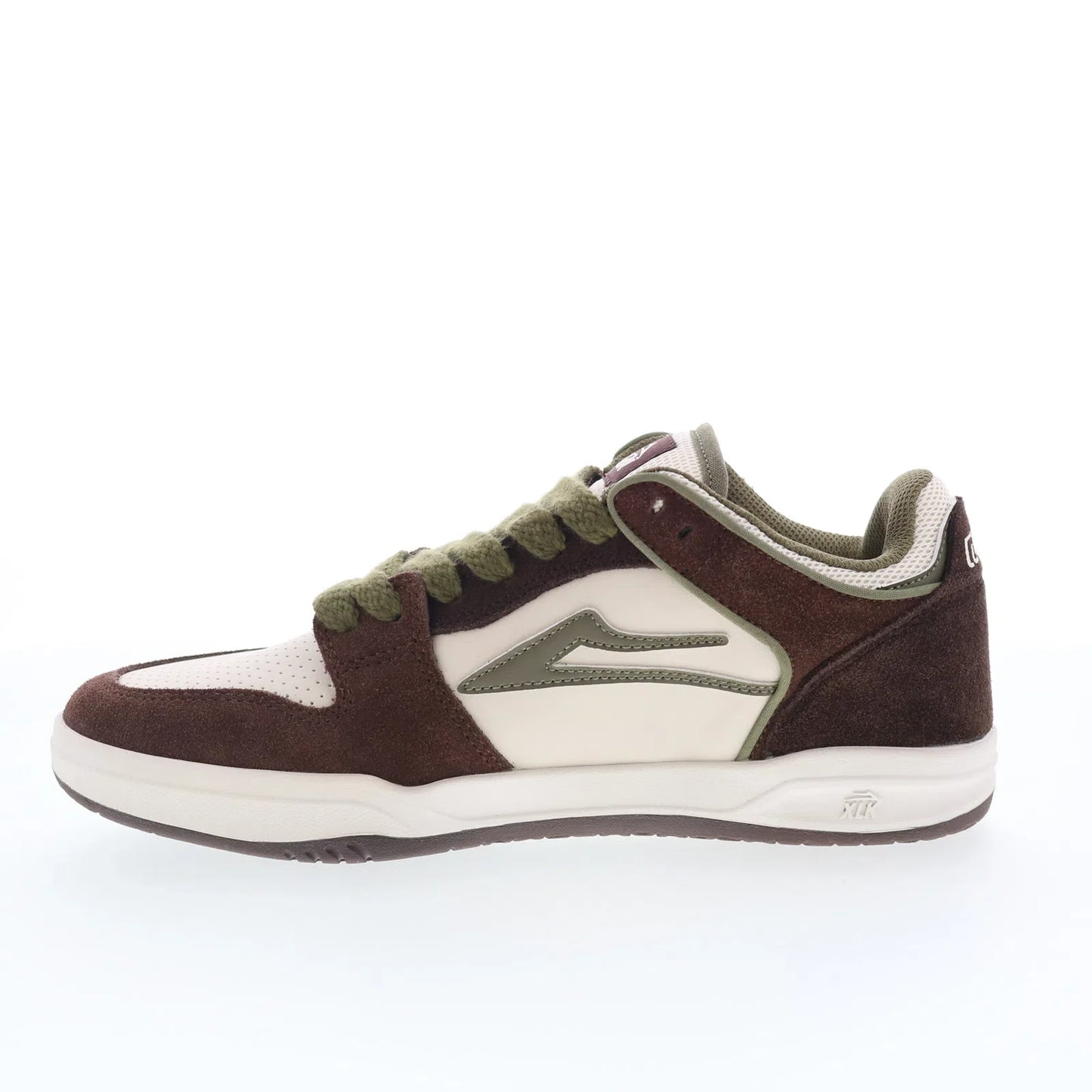 Lakai Telford Low Mens Beige Suede Lace Up Skate Inspired Sneakers Shoes