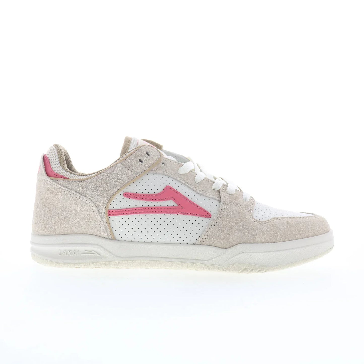Lakai Telford Low Mens Beige Suede Lace Up Skate Inspired Sneakers Shoes