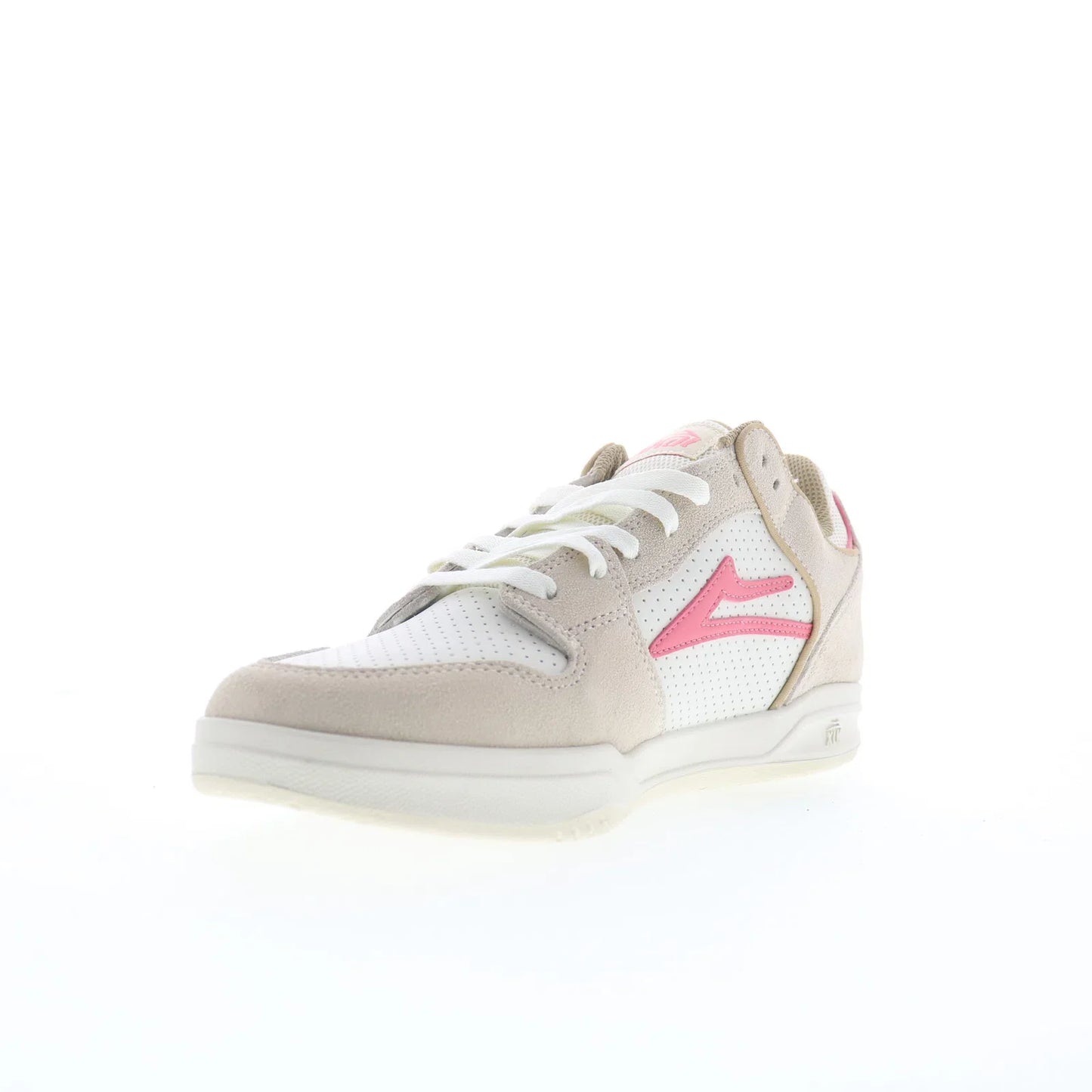 Lakai Telford Low Mens Beige Suede Lace Up Skate Inspired Sneakers Shoes