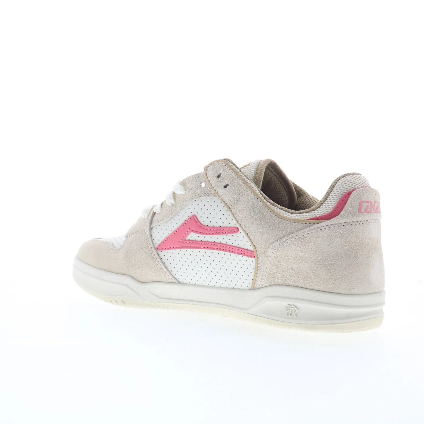 Lakai Telford Low Mens Beige Suede Lace Up Skate Inspired Sneakers Shoes