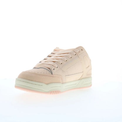 Globe Tilt GBTILT Mens Pink Leather Lace Up Skate Inspired Sneakers Shoes