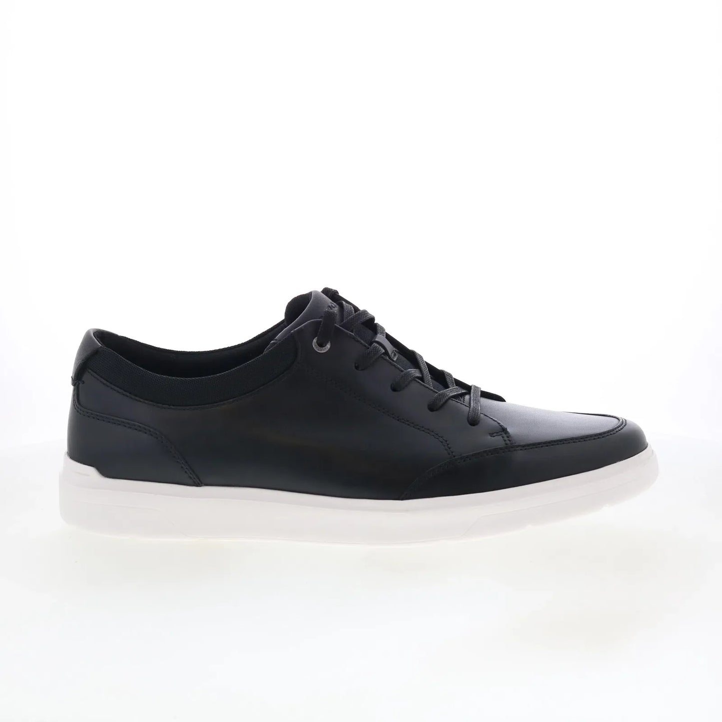 Rockport TM Court Blucher CJ1409 Mens Black Leather Lifestyle Sneakers Shoes