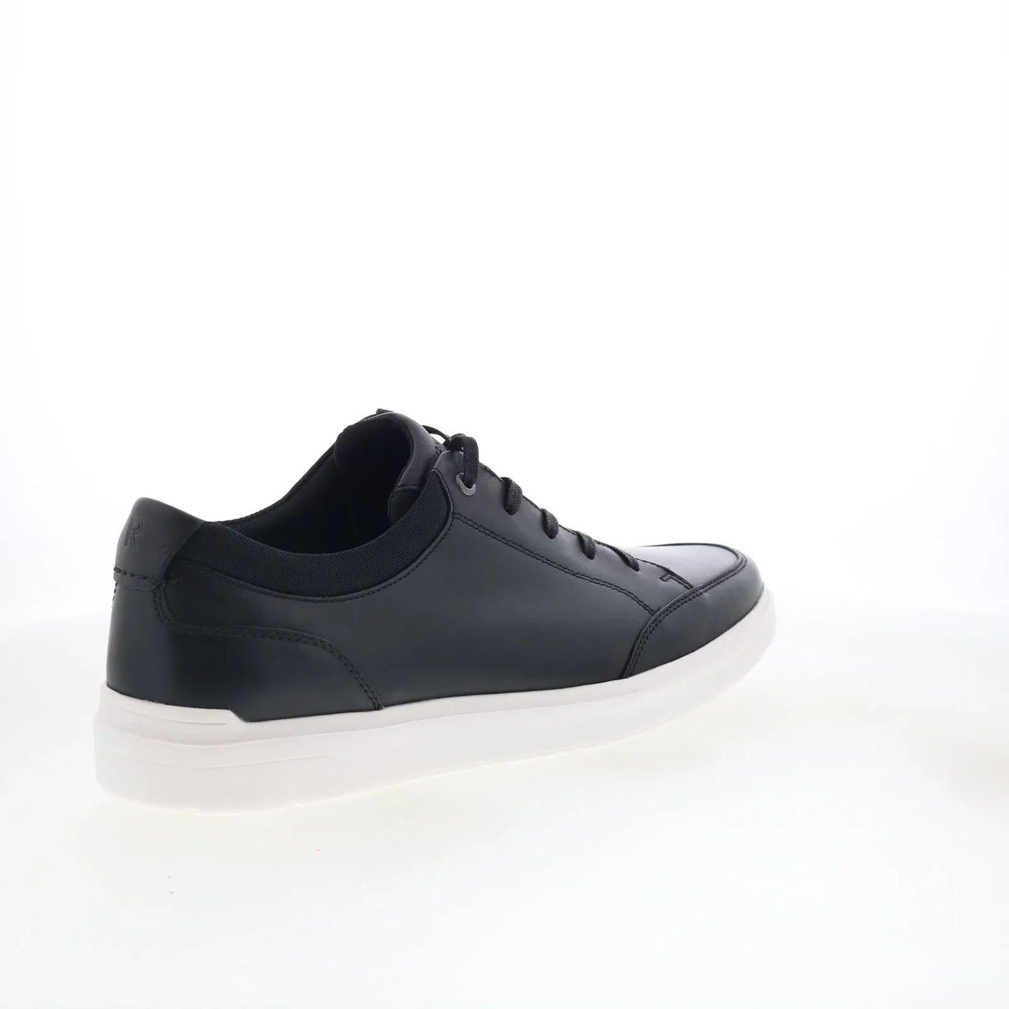 Rockport TM Court Blucher CJ1409 Mens Black Leather Lifestyle Sneakers Shoes