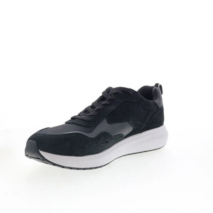 Rockport Total Motion Tarquin Mens Black Wide Lifestyle Sneakers Shoes
