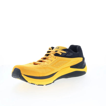 Topo UltraFly 3 M038 Mens Yellow Canvas Lace Up Athletic Running Shoes