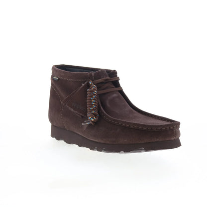 Clarks Wallabee Boot GTX 26183075 Mens Brown Suede Lace Up Chukkas Boots
