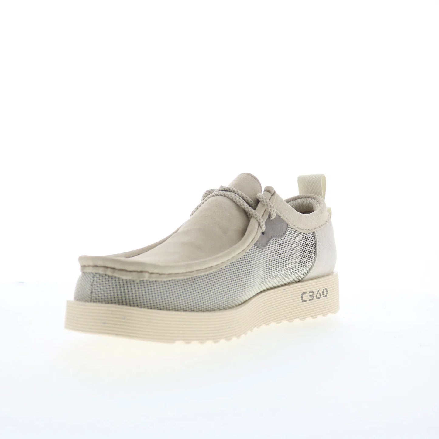 Clarks Wallabee FTR2 LO 26181390 Mens White Oxfords & Lace Ups Casual Shoes