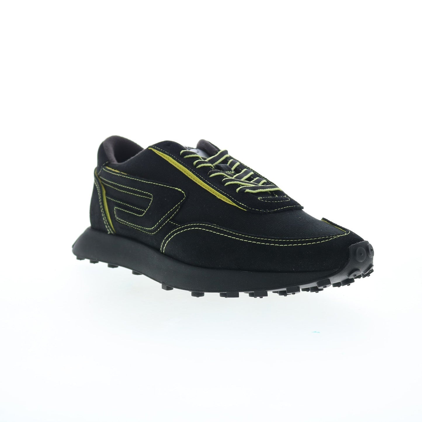 Diesel S-Racer LC X Y03061-P5137-H9438 Mens Black Lifestyle Sneakers Shoes