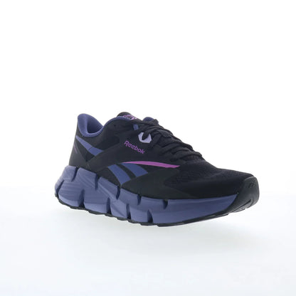 Reebok Zig Dynamica 5 Womens Black Mesh Lace Up Lifestyle Sneakers Shoes