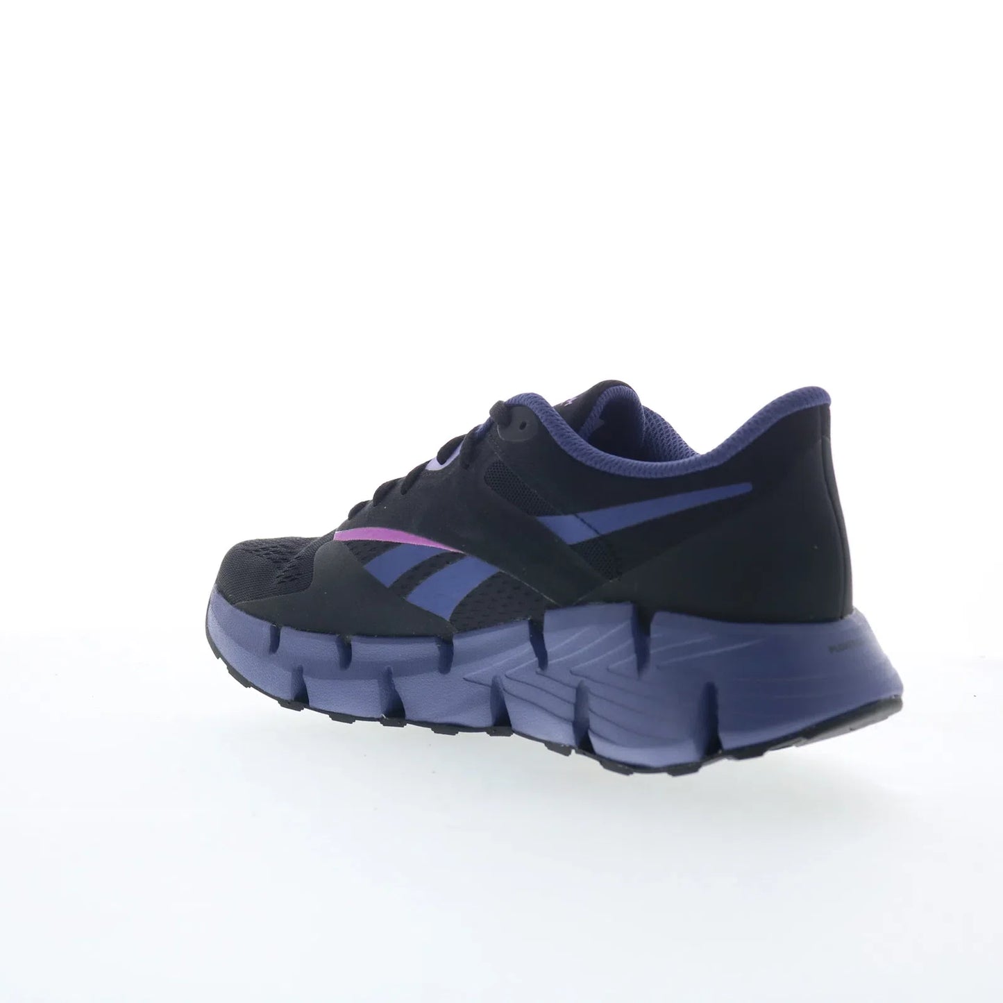 Reebok Zig Dynamica 5 Womens Black Mesh Lace Up Lifestyle Sneakers Shoes